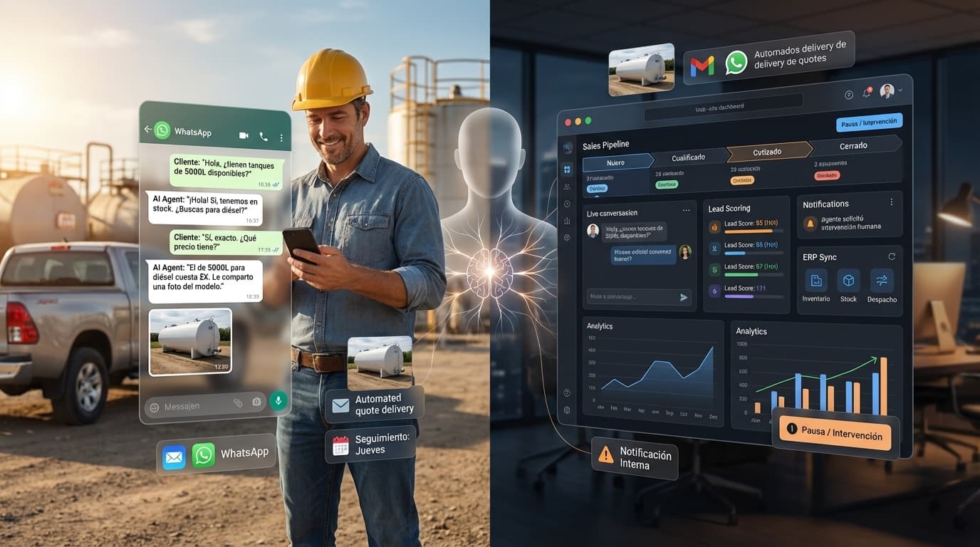 Automatización de Ventas de Estanques